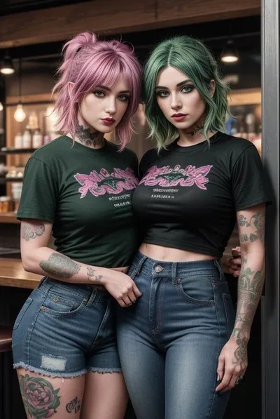 Flipped Chat AI – แชทกับ ซาร่าและเดสทินี