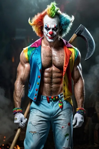 Flipped Chat AI – Чат с Убиец-кловн