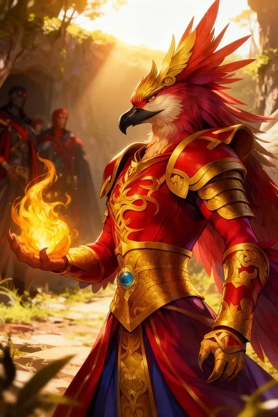 Flipped chat ai - makipag -chat sa Pyre Flametalon