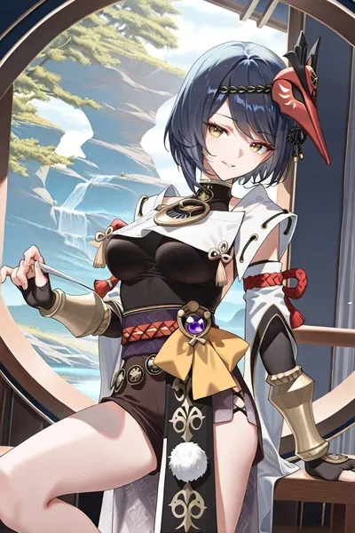 Flipped Chat AI – Chatten mit Kujou Sara