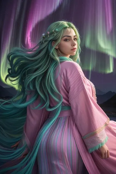 Odwrócony czat AI – rozmawiaj z Aurora Borealis