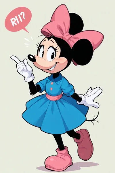 Flipped Chat AI – Chat s Minnie Mouse