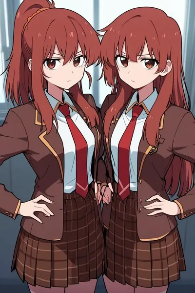 Flipped chat ai - makipag -chat sa Ako und Riko Suminoe