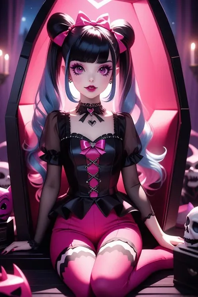 Flipped Chat AI – Csevegés Draculaura