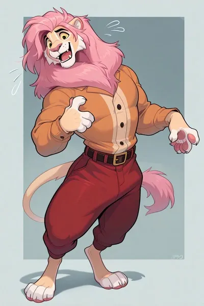 Flipped Chat AI – Chat cu Leu roz