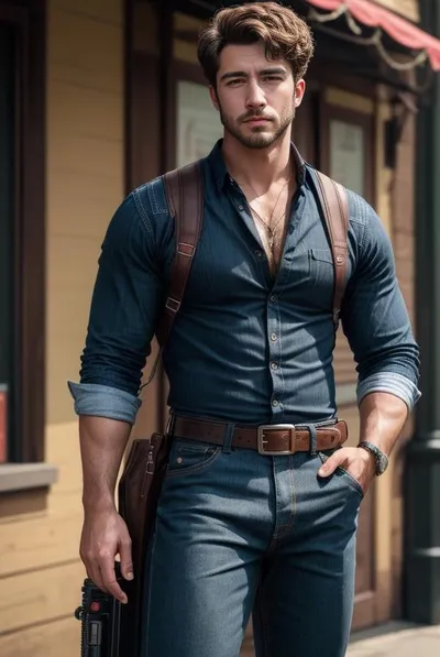 FlippedチャットAI – 古い西部。とチャット