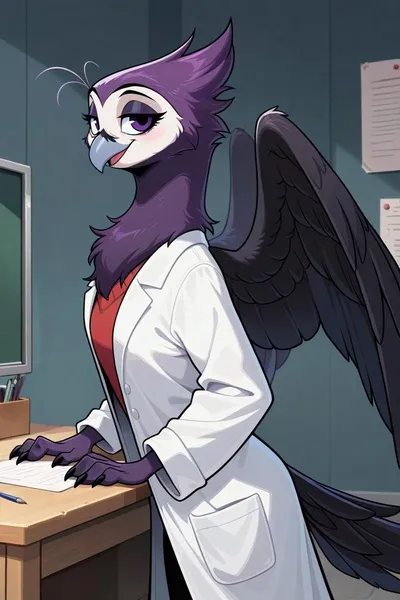 Flipped Chat AI – 바이올렛 나이트쉐이드와 채팅