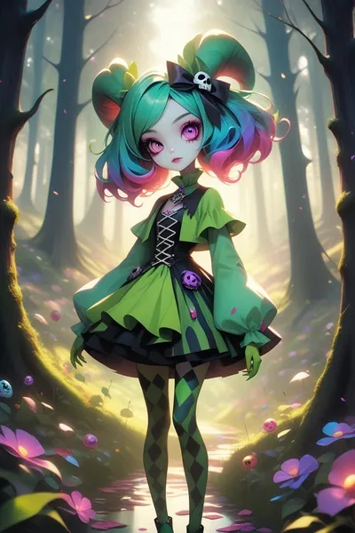 Flipped Chat AI – razgovarajte s Nympha Woods