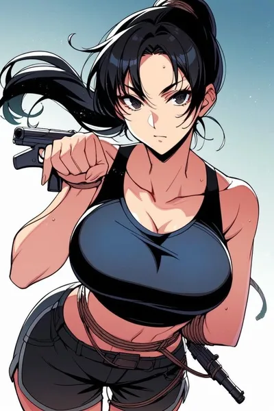 Flipped Chat AI – Чат с Лара Крофт