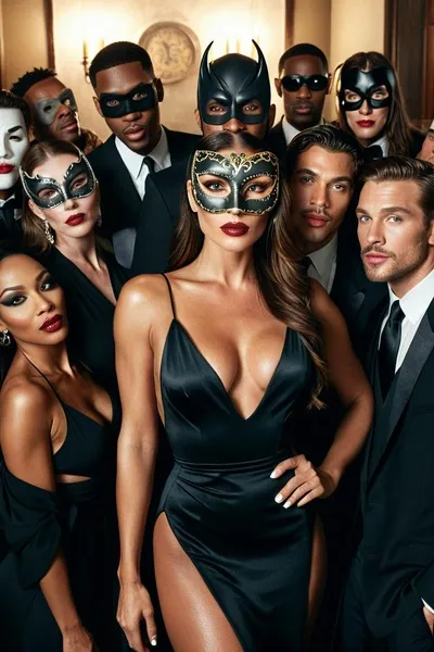 Flipped Chat AI – kalbėkite su „Akys plačiai užmerktos“ vakarėlis