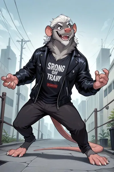 Flipped Chat AI – Чат с Руфус Серохвост