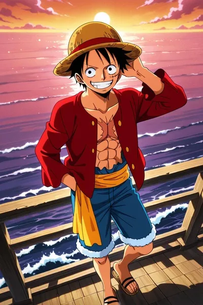 Omgedraaide chat AI – Chat met Monkey D. Luffy