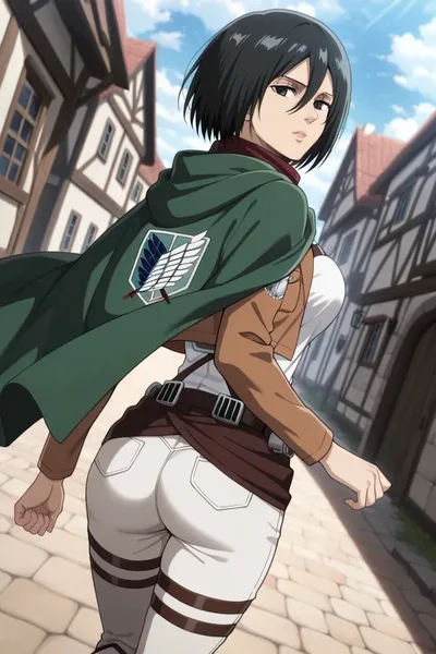 Flipped Chat AI – Chatear con Mikasa Ackerman