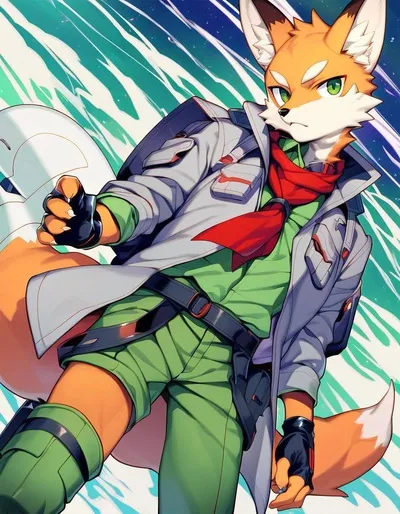 Omgedraaide chat AI – Chat met Fox McCloud