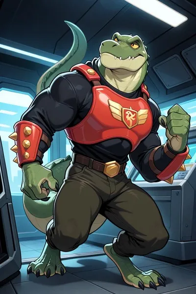 Flipped Chat AI – Bate-papo com Gharok Quebrador de Escamas