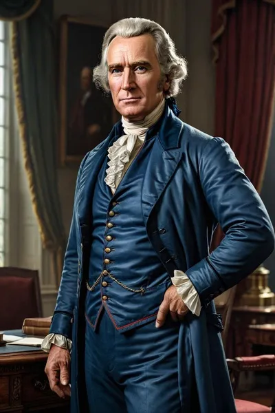 Flipped Chat AI – razgovarajte s Thomas Jefferson