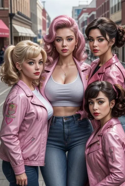 Flipped Chat AI – kalbėkite su Rožinės damos