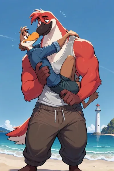 Omgedraaide chat AI – Chat met Gulliver en Skipper