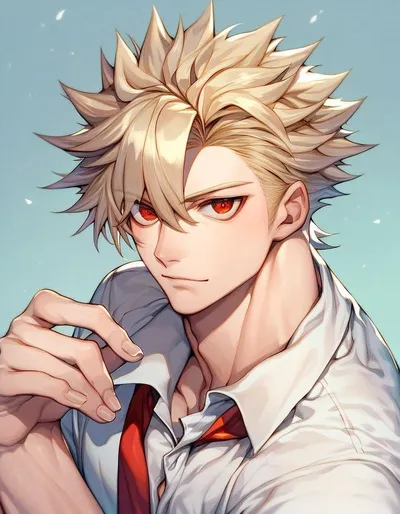 Flipped chat ai - makipag -chat sa Bakugo Katsuki