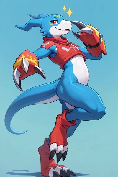 Flipped Chat AI – Sembang dengan Flamedramon