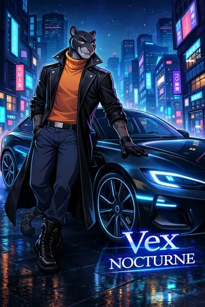 Flipped Chat AI – Chatta con Vex Nocturne