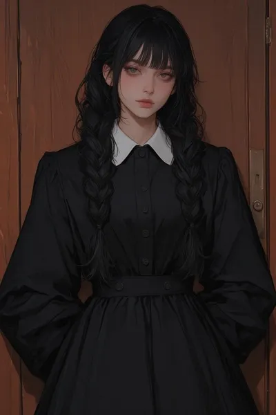 Omgedraaide chat AI – Chat met Wednesday Addams