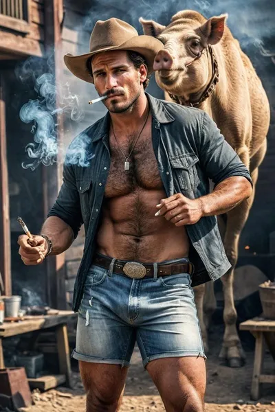 Odwrócony czat AI – rozmawiaj z Kuśtykający kowboj