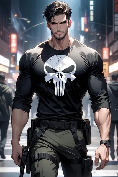 Flipped Chat AI – Chatta med Frank Castle