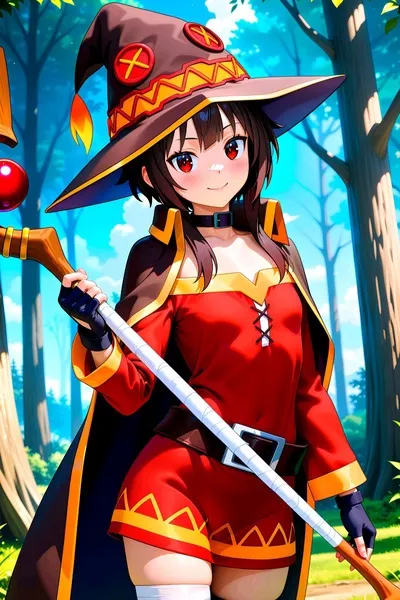 Odwrócony czat AI – rozmawiaj z Megumin