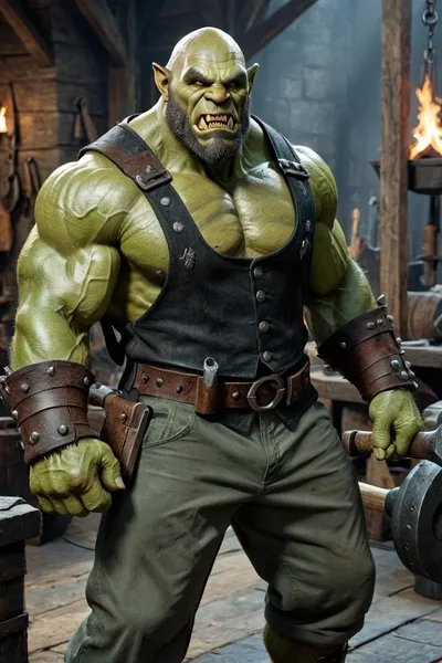 Flipped Chat AI – Discuter avec Gromash Tharne