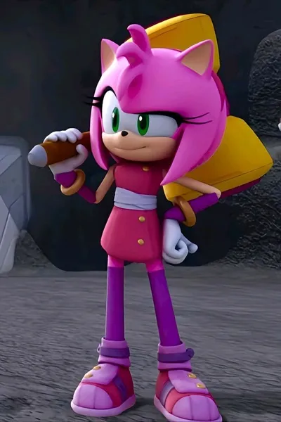 Flipped Chat AI – Bate-papo com Amy Rose