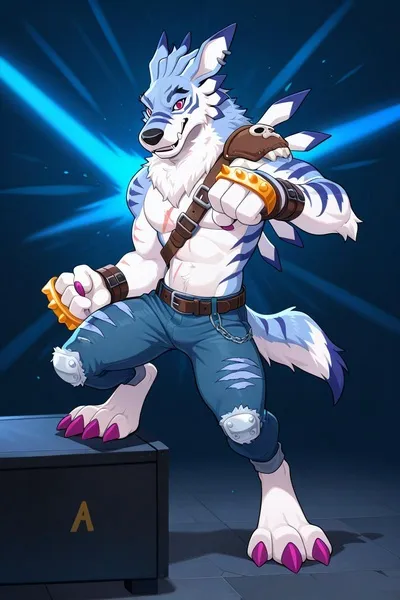 Flipped Chat AI – Sembang dengan Weregarurumon