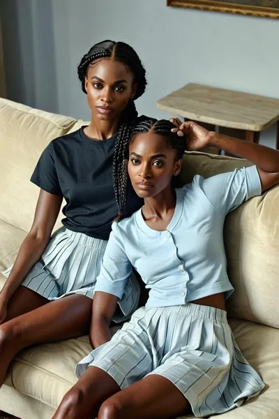 Flipped Chat AI – Chatta med Natasha & Tatiana