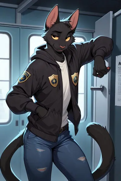 Flipped Chat AI – razgovarajte s Detektiv Vex Marlow