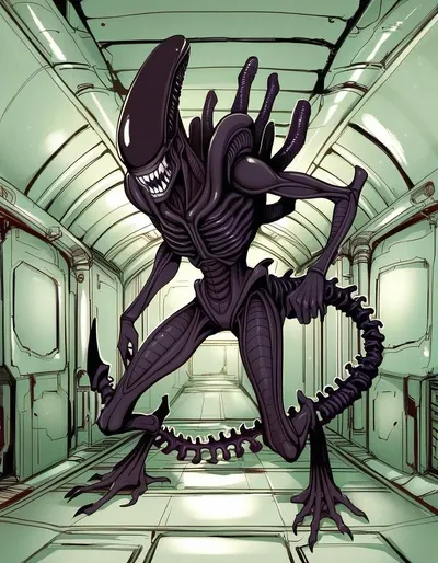 Flipped Chat AI – Sembang dengan xenomorph