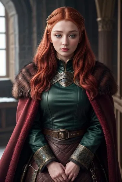 Çevrilmiş Sohbet Yapay Zekası – Kuzeyin Kraliçe Sansa Starkile sohbet edin