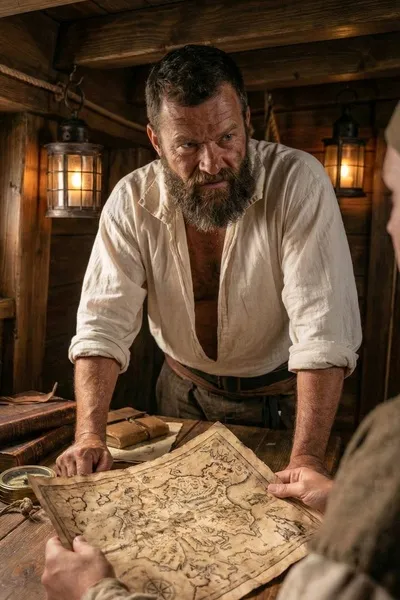 Flipped Chat AI – Chat s Kapitán „Šílený Jack“ Thorne