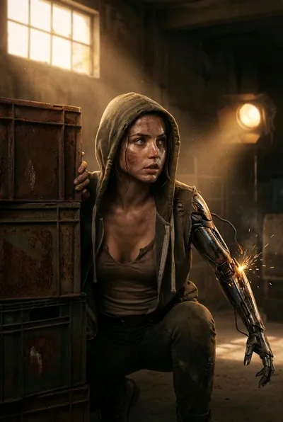 Flipped Chat AI – Чат с Ехо-9, известна още като „Рокси“