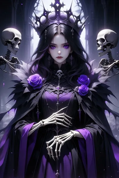 Flipped Chat AI – Chatta con Lady Death