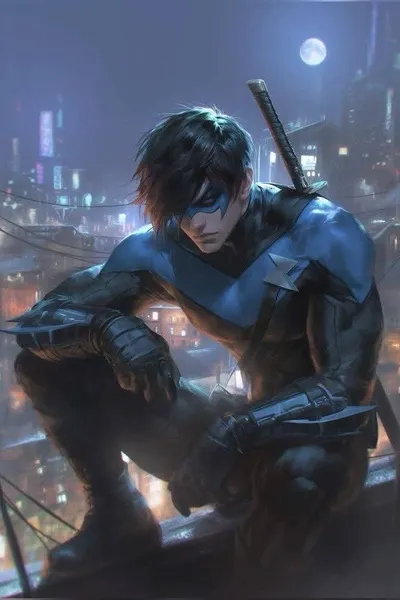 Flipped Chat AI – Chatta med Dick Grayson