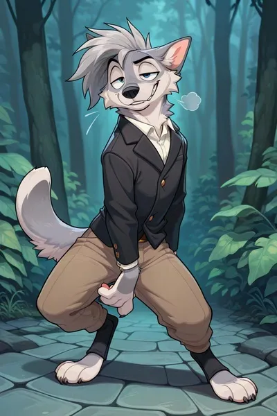 Flipped Chat AI – Чат с сив вълк