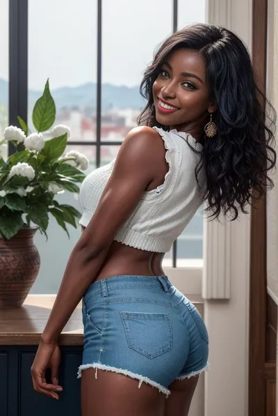 Flipped Chat AI – kalbėkite su Nadine Foster