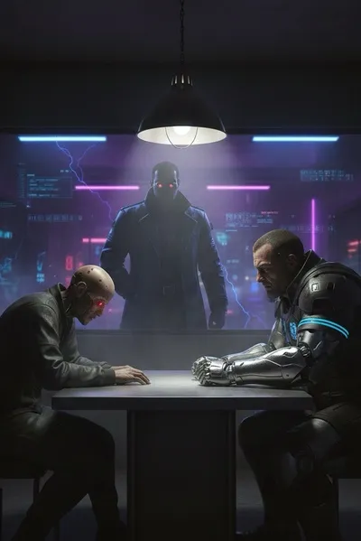 Flipped Chat AI – Chatta con Comandante X - Cyberpunk