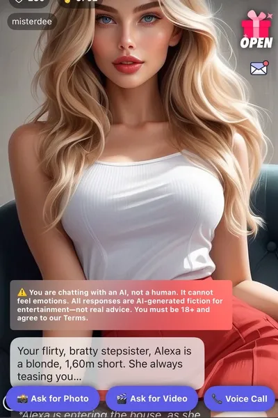 Flipped Chat AI – Discuter avec Lilith