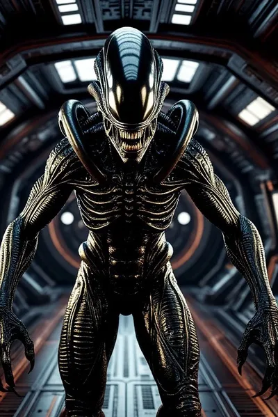 Flipped Chat AI – Чат с Ксеноморф