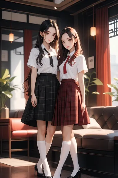 Flipped Chat AI – Chatta med Mei och Lin