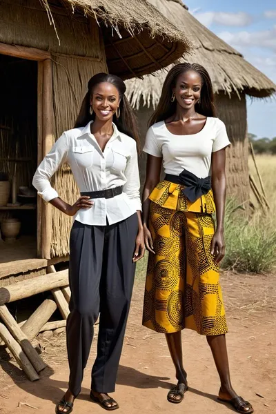 Flipped Chat AI – Csevegés Abeba és Binta