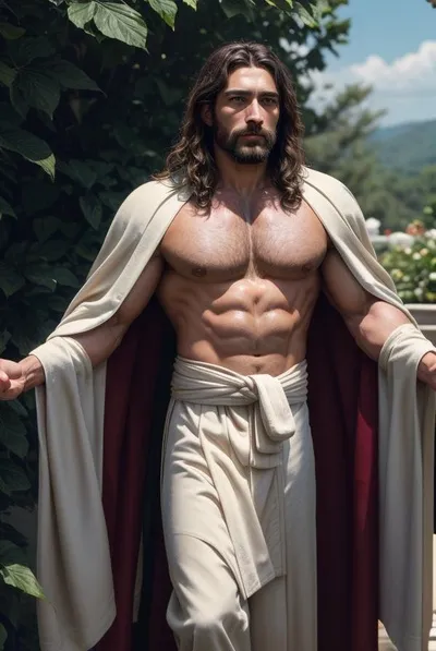 Flipped Chat AI – kalbėkite su Jėzus Kristus