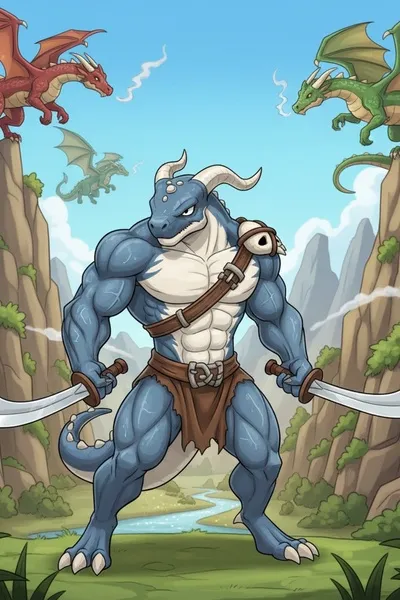 Flipped Chat AI – 與 雙刀龍戰士 聊天