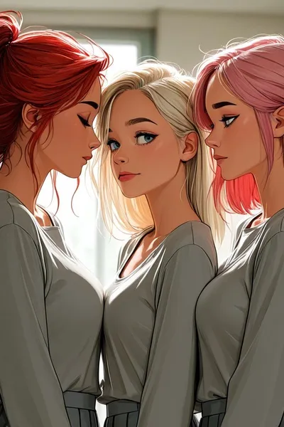 Flipped Chat AI – Chatten mit Lucy, Vanilla und Rose